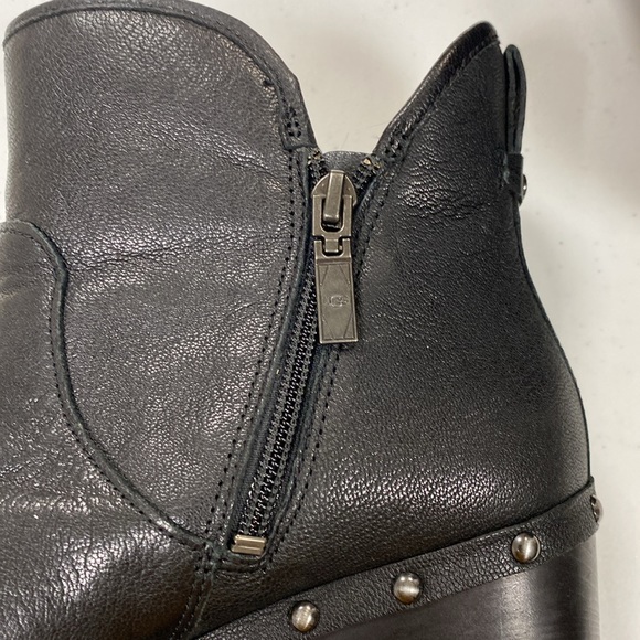 UGG Australia Women's Black Boots, studded, US size 9 - Picture 5 of 10